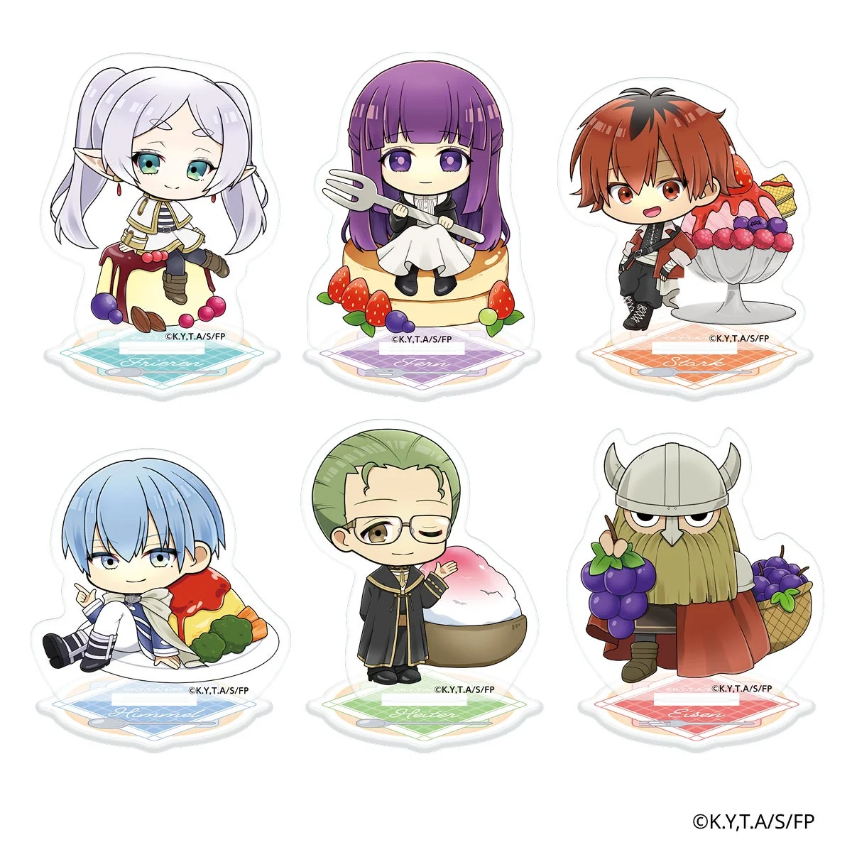 スイーツ・フードテーマのアクリルスタンド