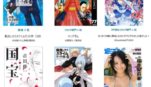 2025年電子書籍ランキング発表！『転スラ』28巻が総合1位に輝く！