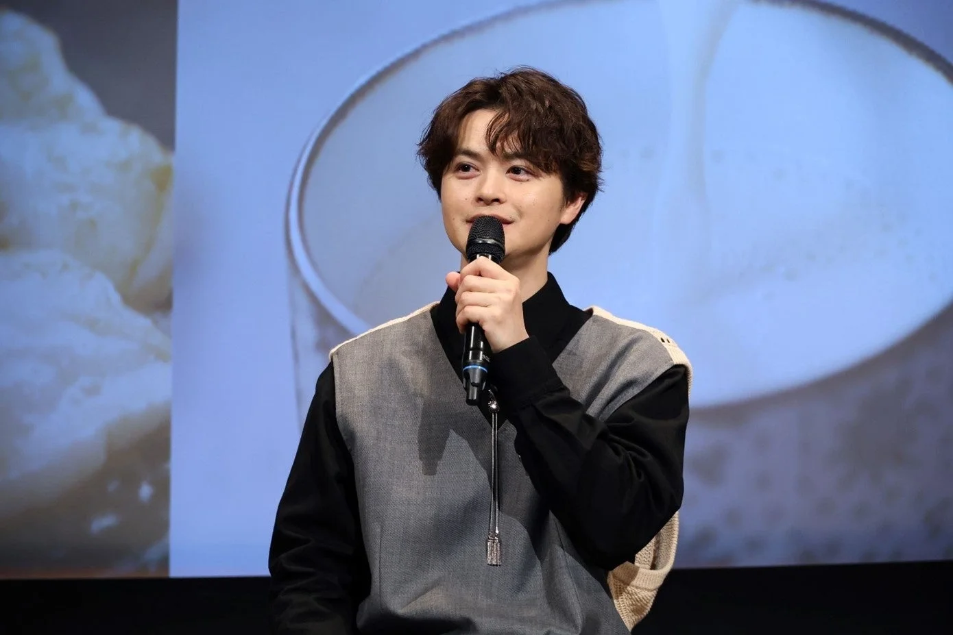 FODオリジナルドラマ『にこたま』完成披露試写会に登壇した瀬戸康史さん