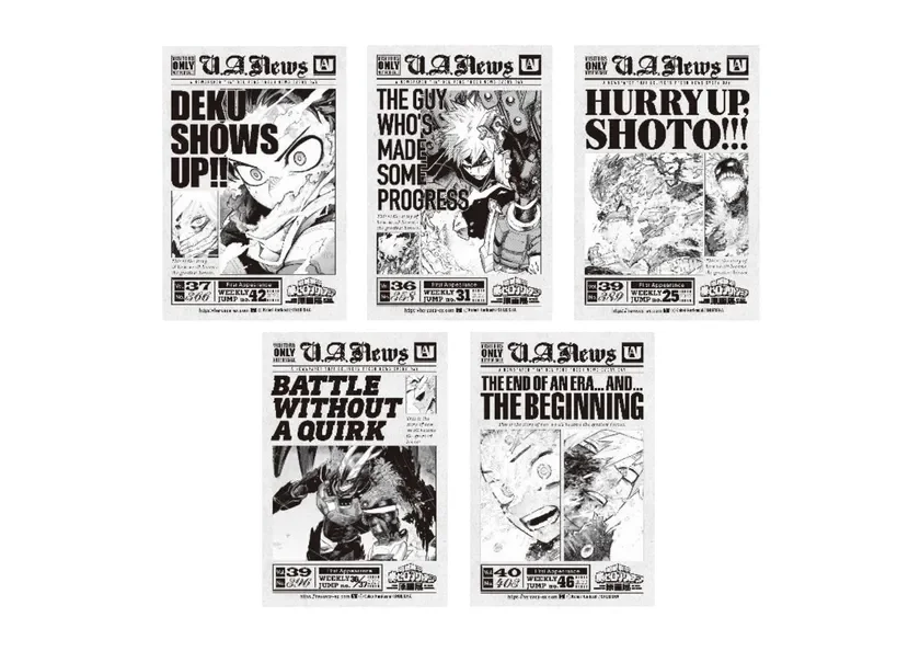 タブロイド風ステッカー