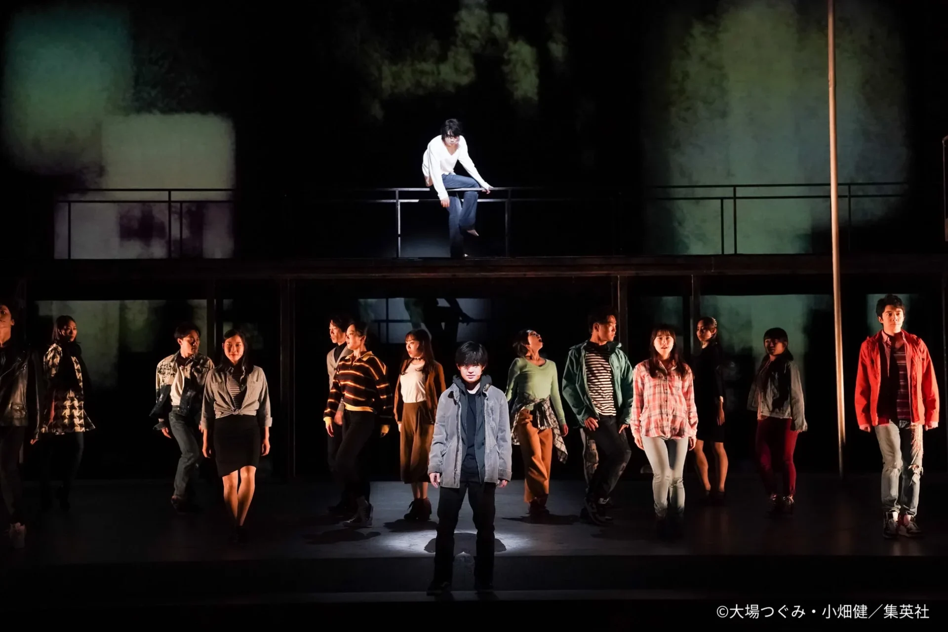 舞台「デスノート THE MUSICAL」の一場面