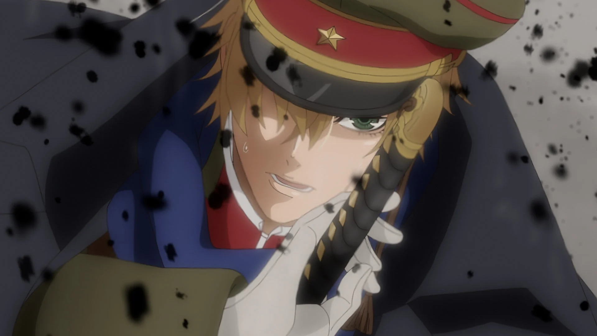 刀を構える岩元胡堂