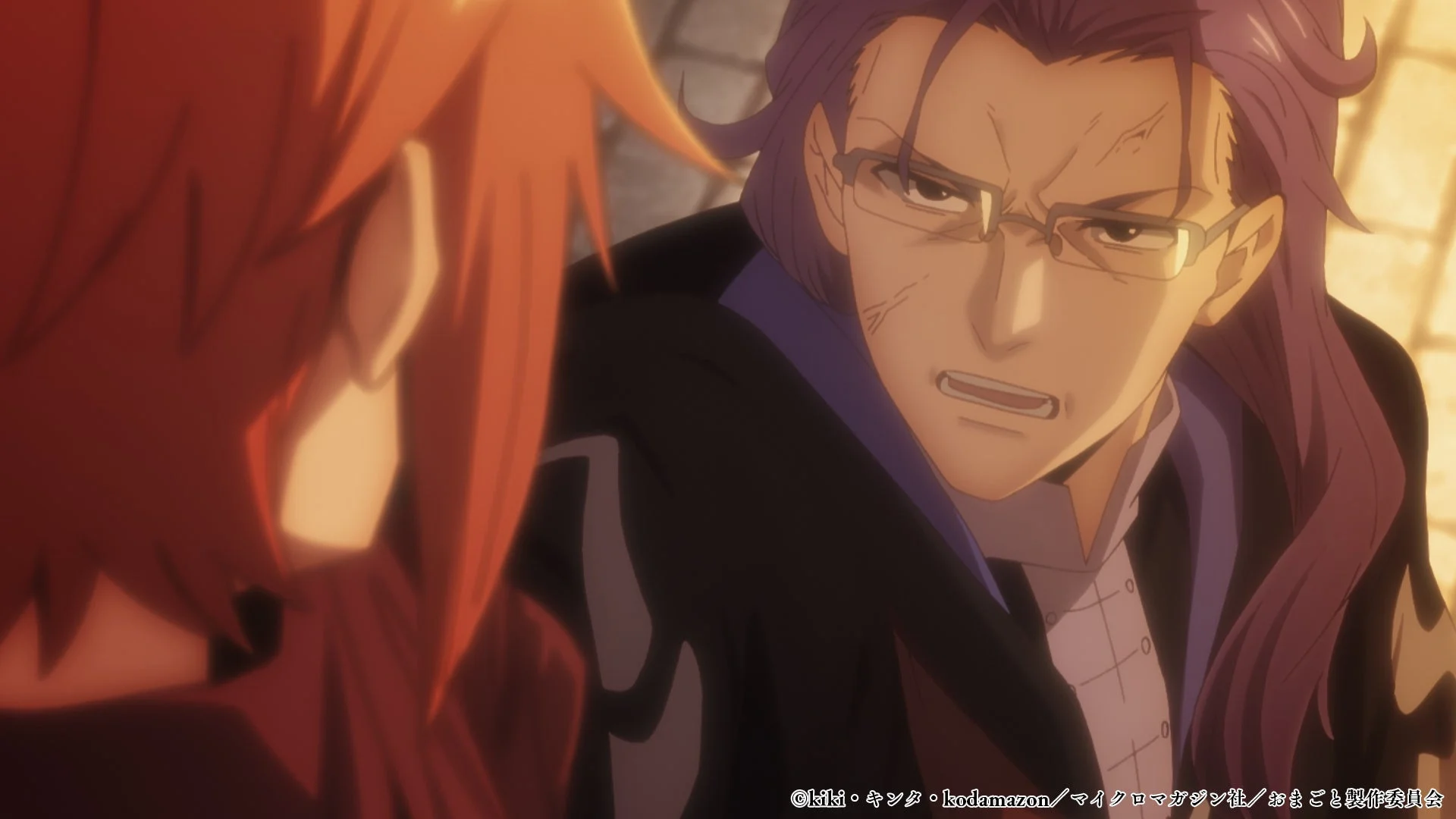 真剣な表情で向き合う二人