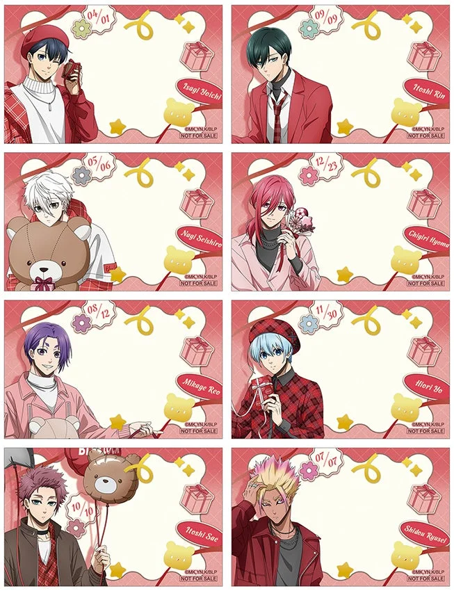 フェア特典 箔押しメッセージカード