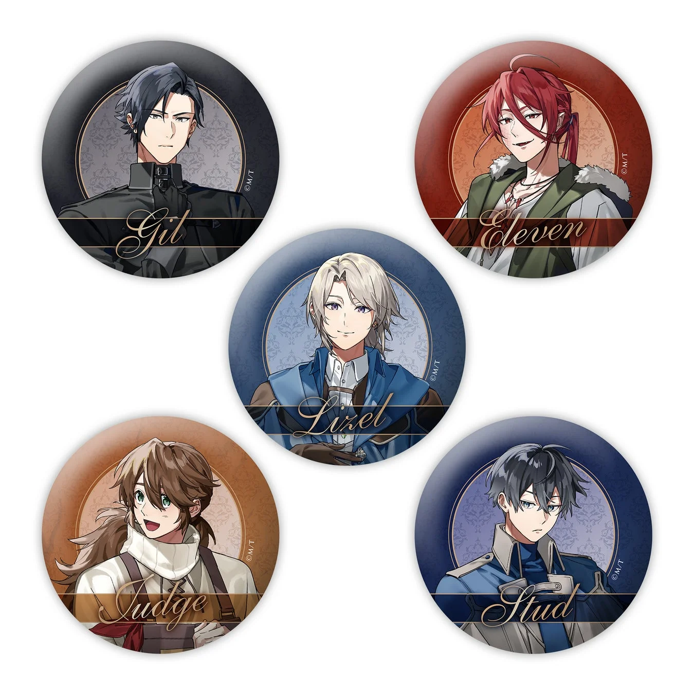 穏やか貴族の休暇のすすめ。ランダム缶バッジ第2弾