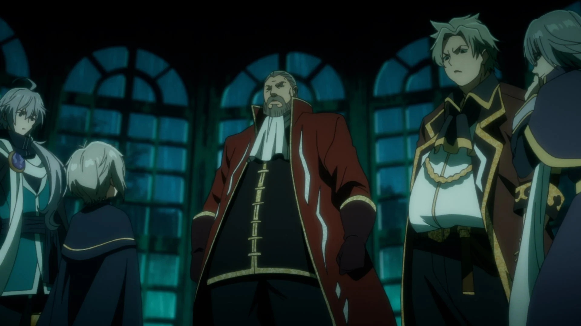 会議中の貴族たち