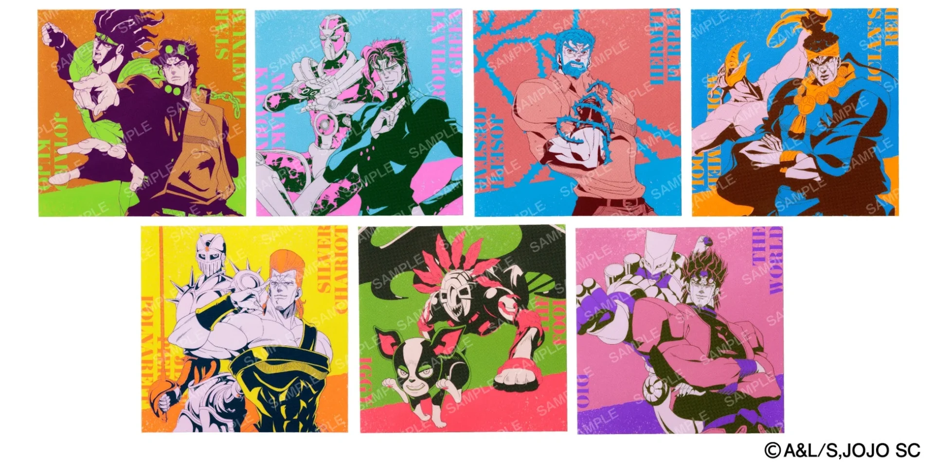 コラボ限定ステッカー（全7種）イメージ