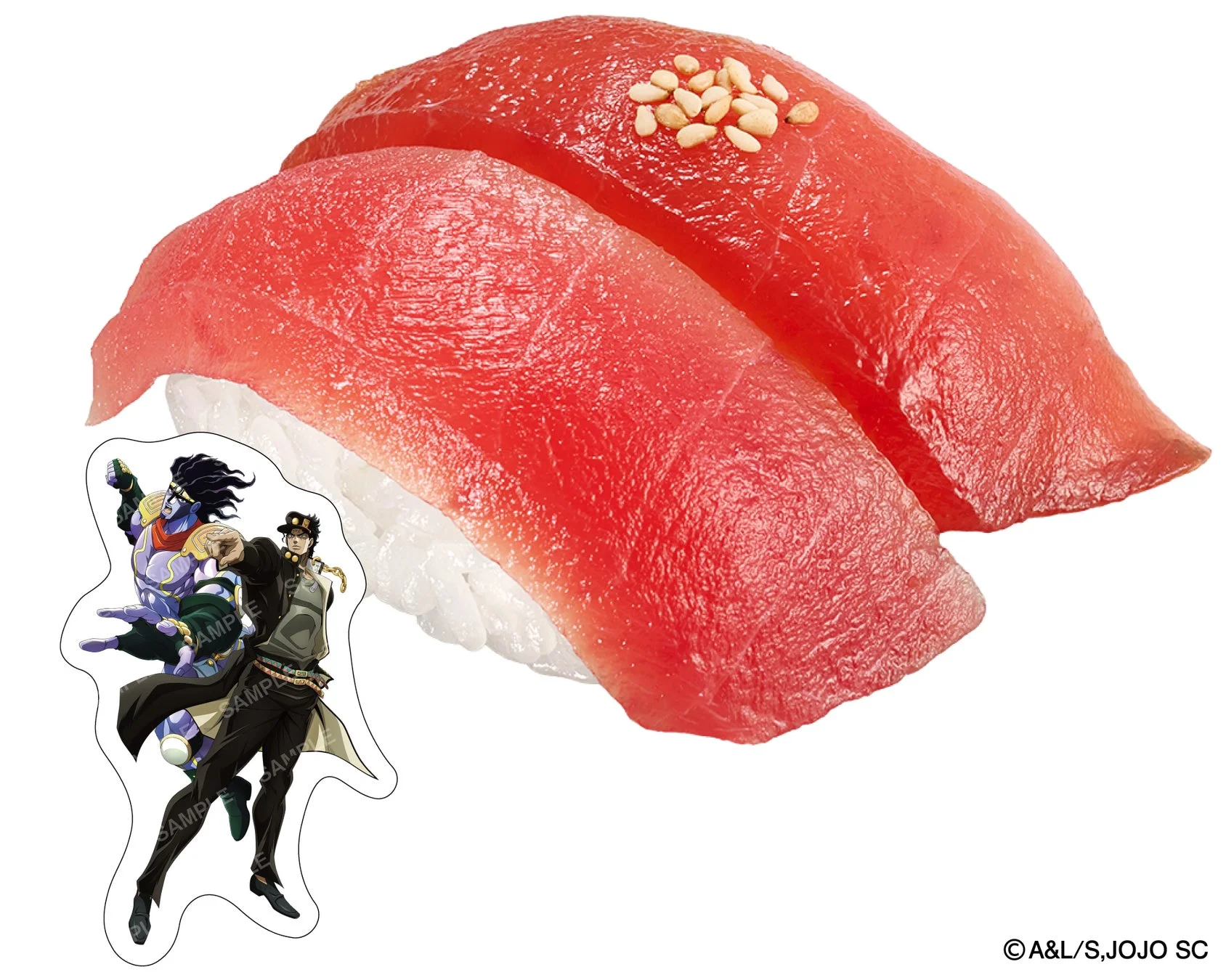 コラボ限定ピック付き 厳選まぐろ赤身食べ比べ