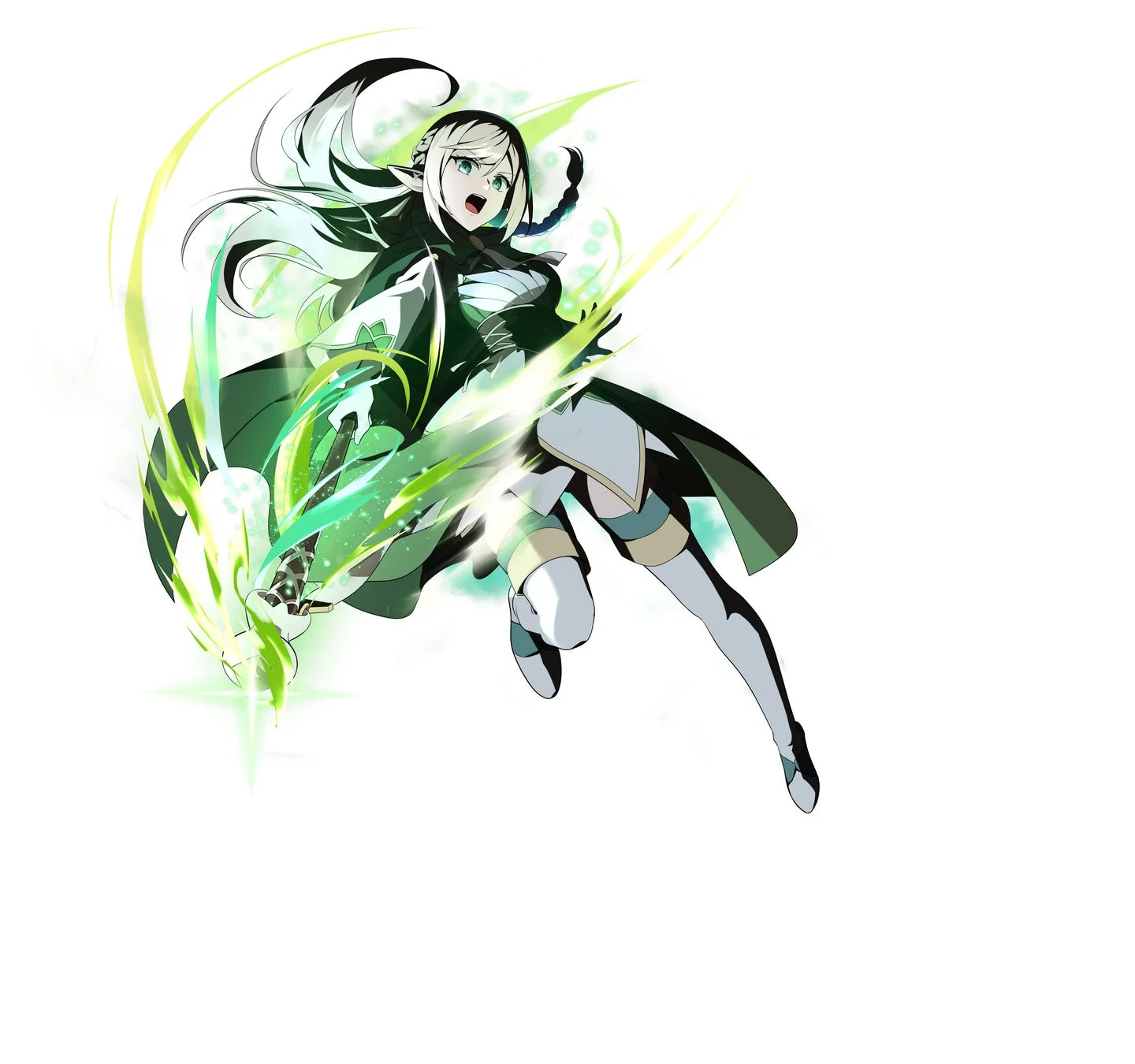 エリシアのキャラクターイラスト